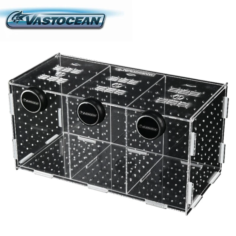 Aquarium Fish Trap - VASTOCEAN Fish Tank Magnetic Combined Acrylic
