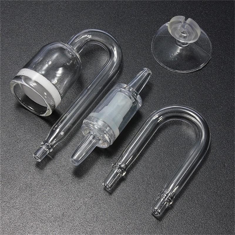 Aquarium Fish Discus - U Shaped Glass CO2 Diffusers Aquarium