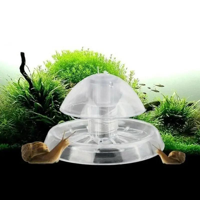 Aquarium Fish Tank Cleaner - 2026 New 6/8CM Clear Plastic Snail
