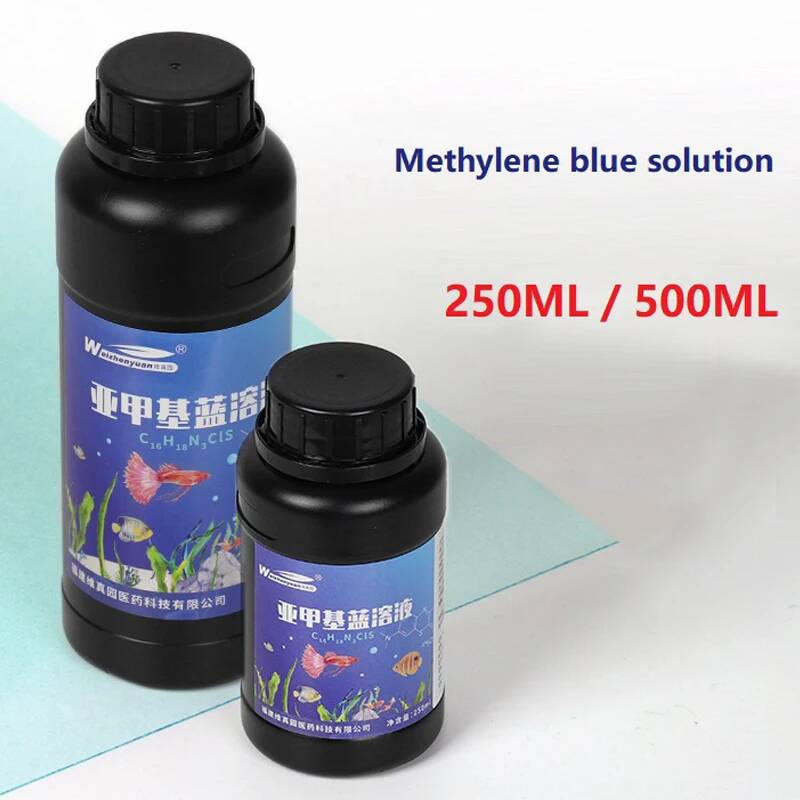 Aquarium Fish Parasites - 250ML 500ML Methylene Blue Solution For