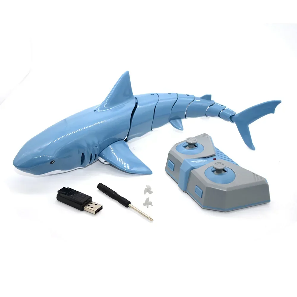 Aquarium Fish Electric - RC Remote Control Bionic Shark Toy,
