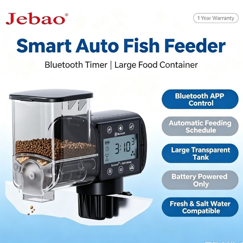 Aquarium Fish Feeder - Jebao Jecod DFD Series Intelligent Automatic