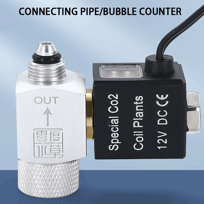 ZRDR Aquarium Co2 Solenoid Val - Aquarium Fish Electric 评论和价格