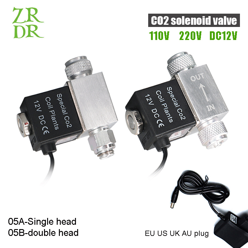 ZRDR Aquarium Co2 Solenoid Val - Aquarium Fish Electric 评论和价格