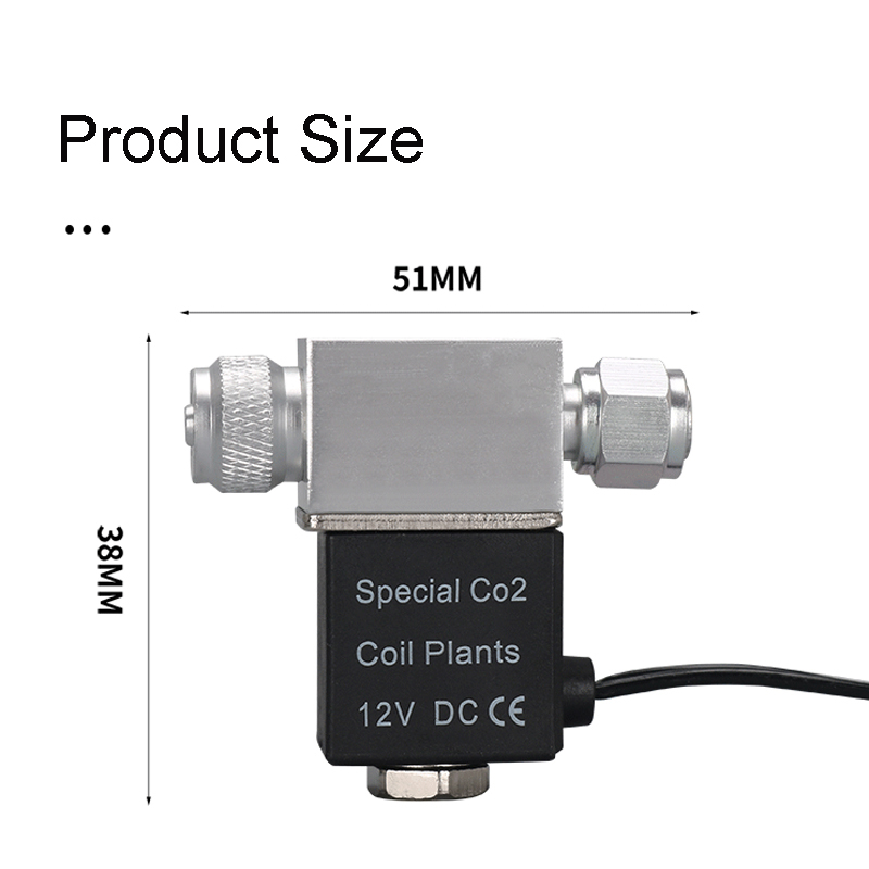 ZRDR Aquarium Co2 Solenoid Val - Aquarium Fish Electric 评论和价格