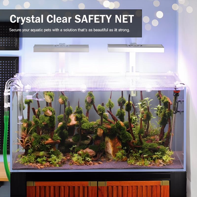 1Pcs Anti Escape Fish Tank Net - Aquarium Fish Trap 评论和价格