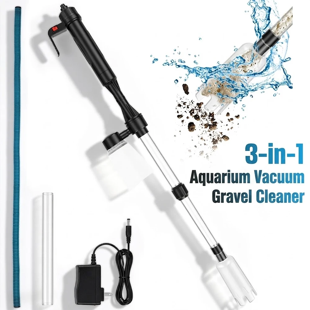 Aquarium Vacuum Gravel Cleaner - Aquarium Fish Electric 评论和价格