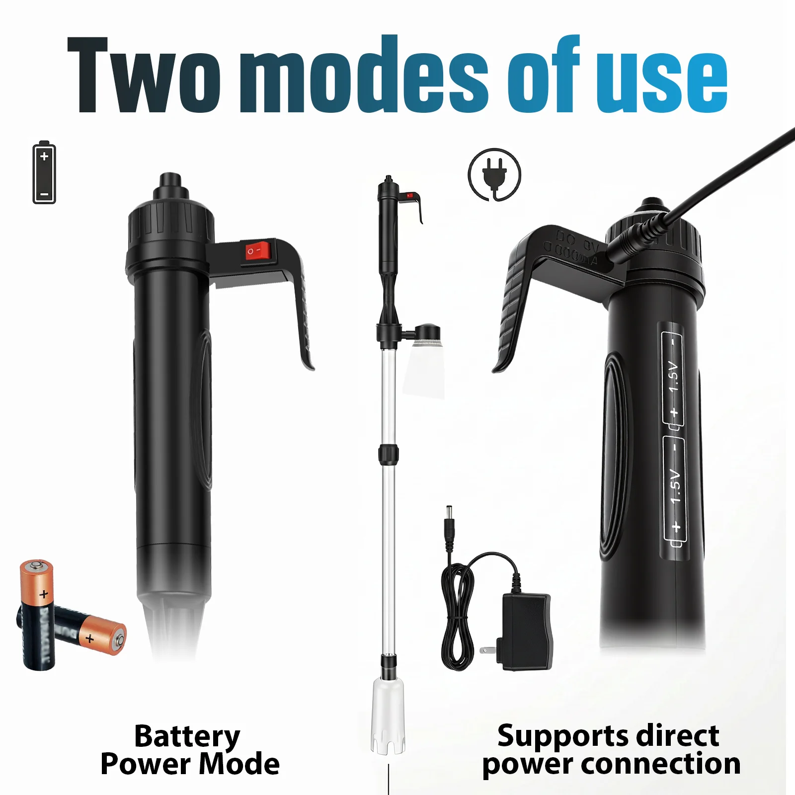 Aquarium Vacuum Gravel Cleaner - Aquarium Fish Electric 评论和价格