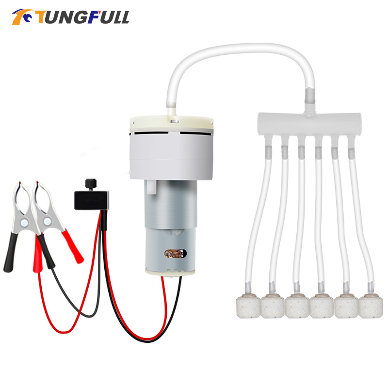 Mini Air Pump DC 12V Oxygen Pu - Aquarium Fish Electric 评论和价格