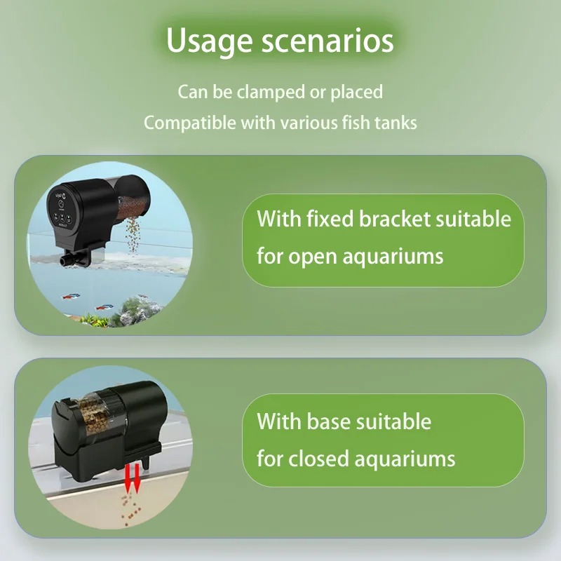 Fish Tank Feeder Intelligent T - Aquarium Fish Feeder 评论和价格