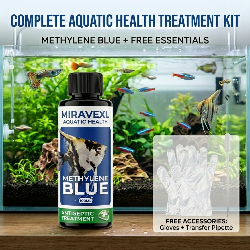 100ml Methylene Blue Aquarium  - Aquarium Fish Parasites 评论和价格