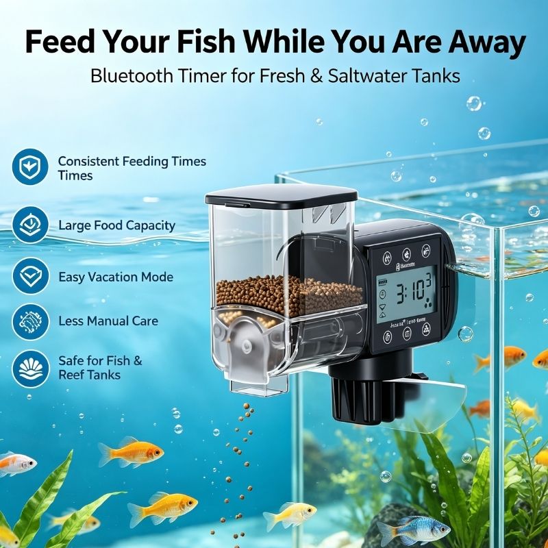 Jebao Jecod DFD Series Intelli - Aquarium Fish Feeder 评论和价格