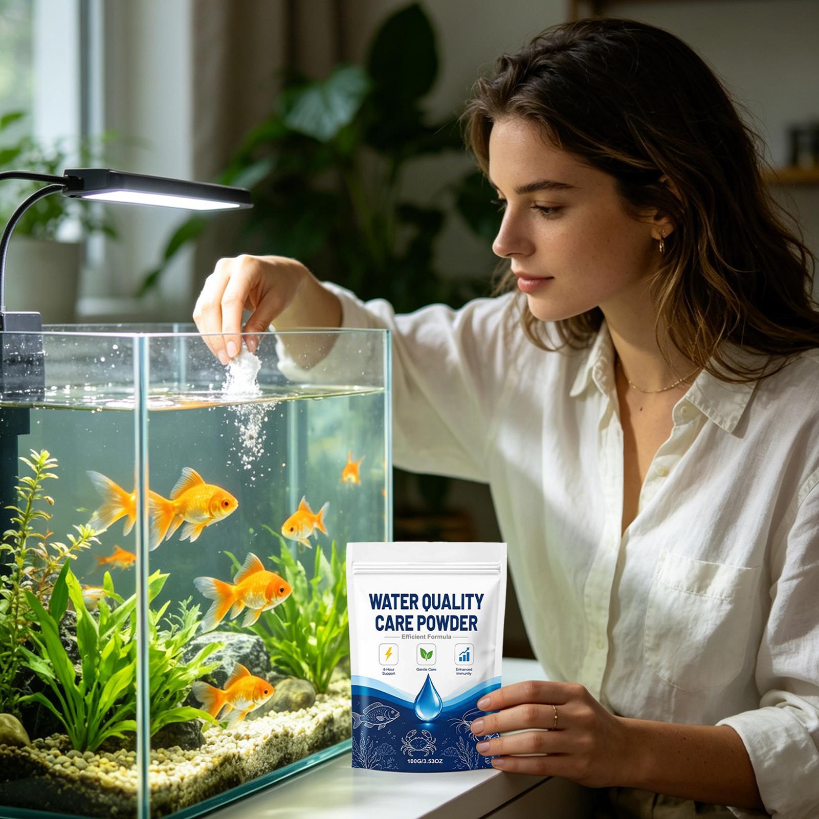 100g Aquarium Water Clarifier  - Aquarium Fish Tank Cleaner 评论和价格