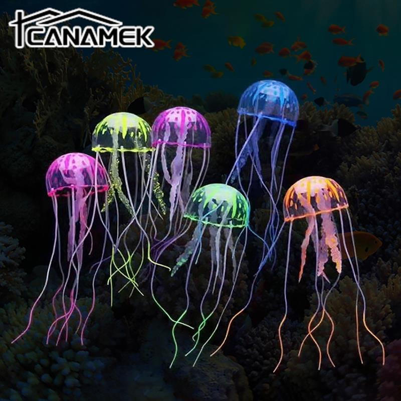 Colorful Artificial Glowing Je - Aquarium Fish Discus 评论和价格
