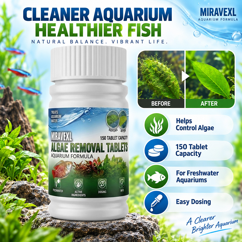 MIRAVEXL 150 Tablets Fish Tank - Aquarium Fish Tank Cleaner 评论和价格