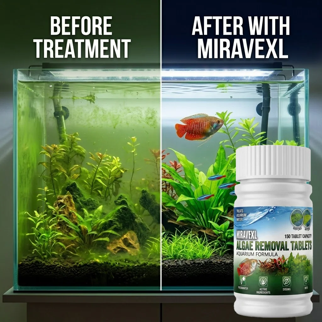 MIRAVEXL 150 Tablets Fish Tank - Aquarium Fish Tank Cleaner 评论和价格