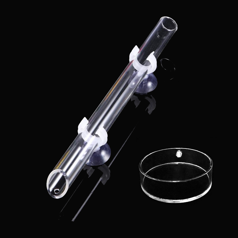 1Pcs Acrylic Aquarium Feeder T - Aquarium Fish Feeder 评论和价格